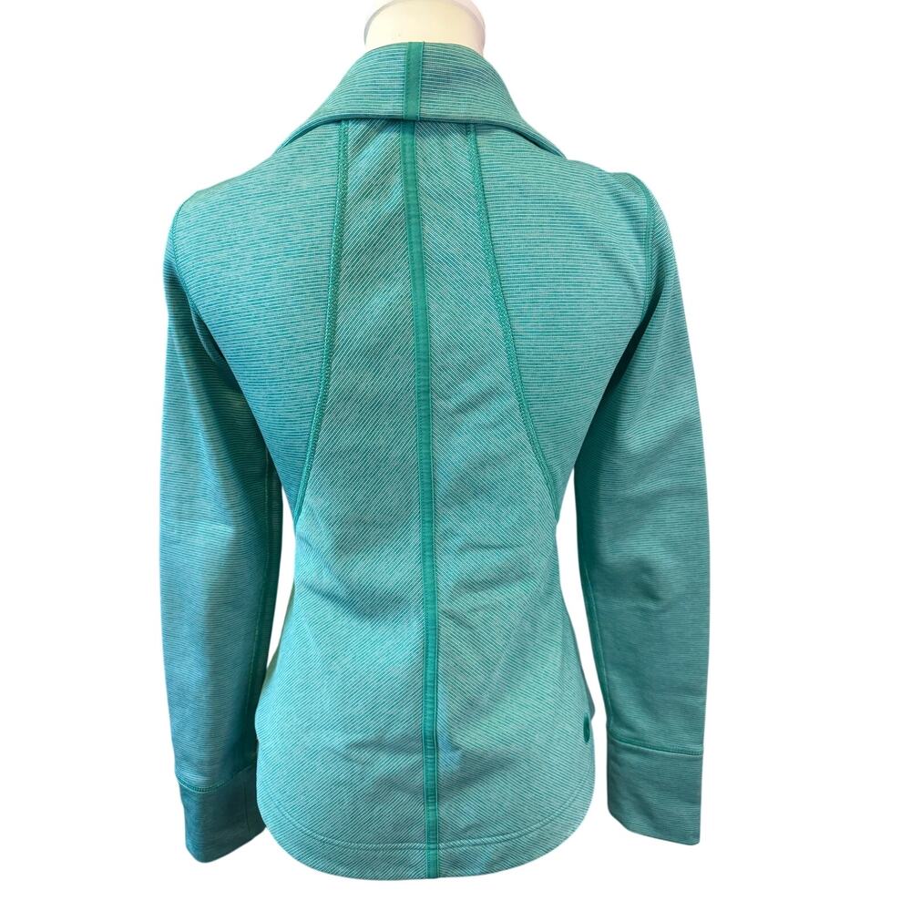 Marmot womens XS teal aqua softshell full zip outdoor hiking jacket - Picture 7 of 10